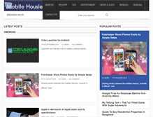 Tablet Screenshot of mobilehousie.com